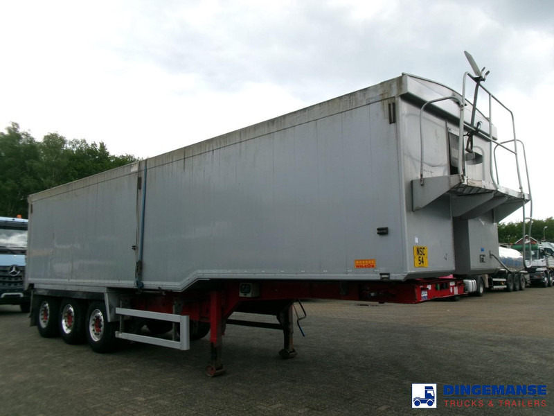 WILCOX Tipper trailer alu 52 m3 + tarpaulin - Kipper Auflieger: das Bild 2 WILCOX Tipper trailer alu 52 m3 + tarpaulin - Kipper Auflieger: das Bild 2