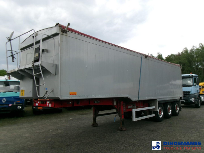 WILCOX Tipper trailer alu 52 m3 + tarpaulin - Kipper Auflieger: das Bild 1 WILCOX Tipper trailer alu 52 m3 + tarpaulin - Kipper Auflieger: das Bild 1