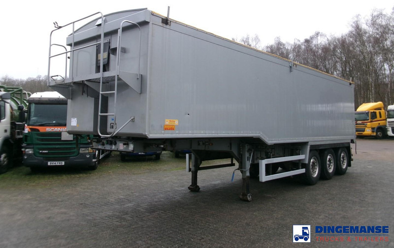 WILCOX Tipper trailer alu 52 m3 + tarpaulin - Kipper Auflieger: das Bild 1 WILCOX Tipper trailer alu 52 m3 + tarpaulin - Kipper Auflieger: das Bild 1