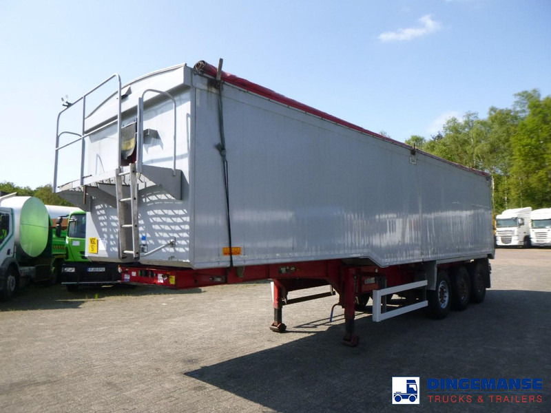 WILCOX Tipper trailer alu 55 m3 + tarpaulin - Kipper Auflieger: das Bild 1 WILCOX Tipper trailer alu 55 m3 + tarpaulin - Kipper Auflieger: das Bild 1