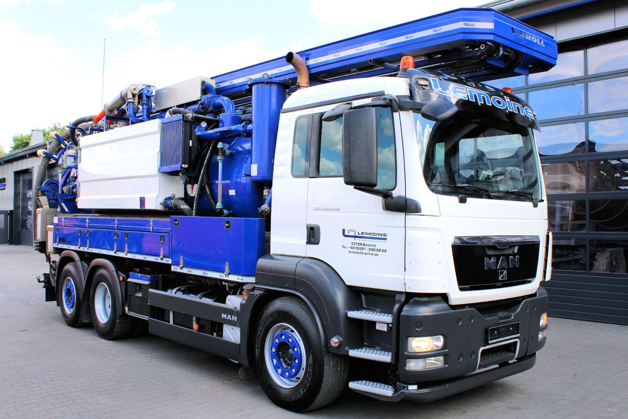 MAN TGS 28.440 6x2 Kroll 14,5m³ W-Rückgewinner KOMBI - Saug-/ Spülfahrzeug: das Bild 2 MAN TGS 28.440 6x2 Kroll 14,5m³ W-Rückgewinner KOMBI - Saug-/ Spülfahrzeug: das Bild 2