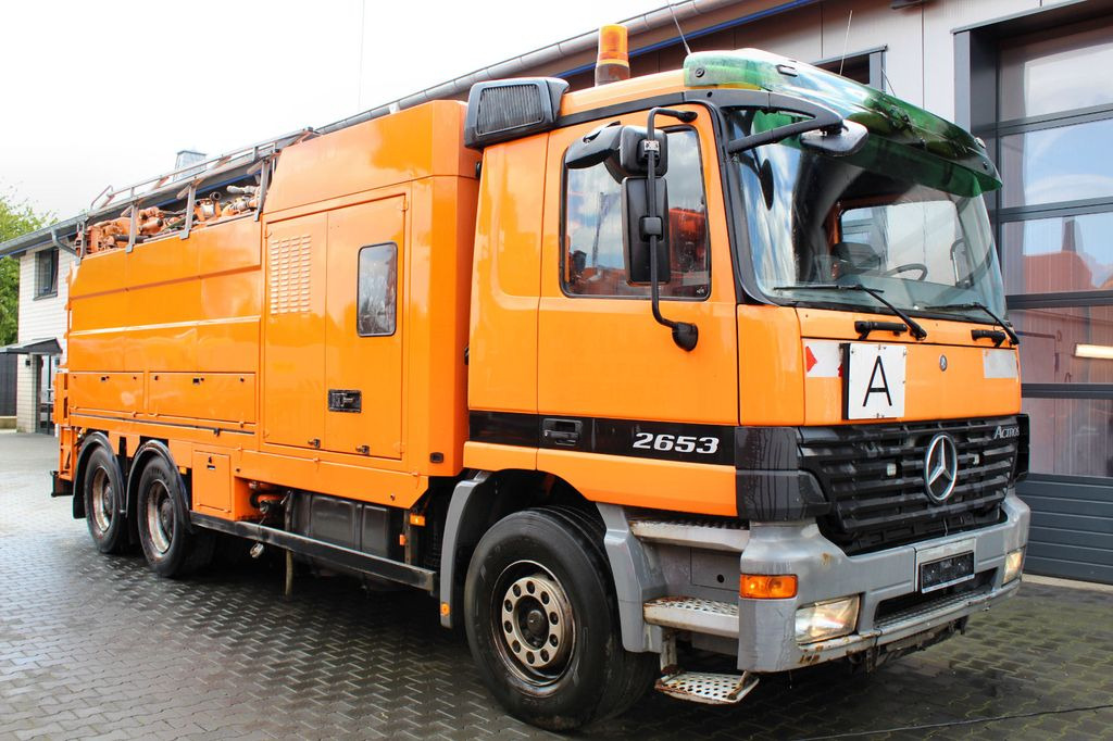 Saug-/ Spülfahrzeug Mercedes-Benz Actros 2653 6x4 V8 Müller 16m³ Saug u.Spül-Kombi: das Bild 1