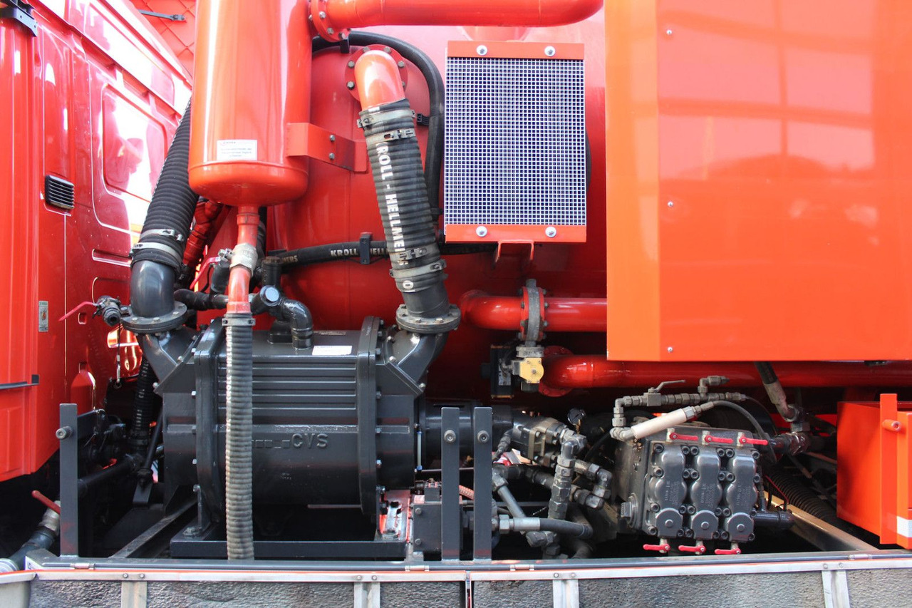 Saug-/ Spülfahrzeug Scania R560 V8 8x4 Kroll 20m³ WRG 2x HD-Pumpe 620 Liter: das Bild 14