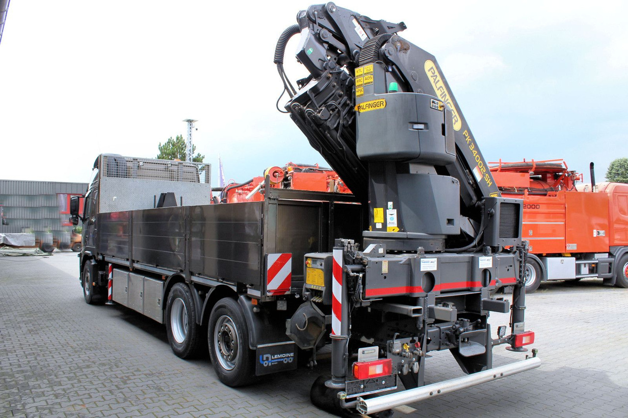 Volvo FM 420 6x2 Container-Pritsche+Kran PK 34.002+JIB - Pritsche LKW, Autokran: das Bild 4 Volvo FM 420 6x2 Container-Pritsche+Kran PK 34.002+JIB - Pritsche LKW, Autokran: das Bild 4
