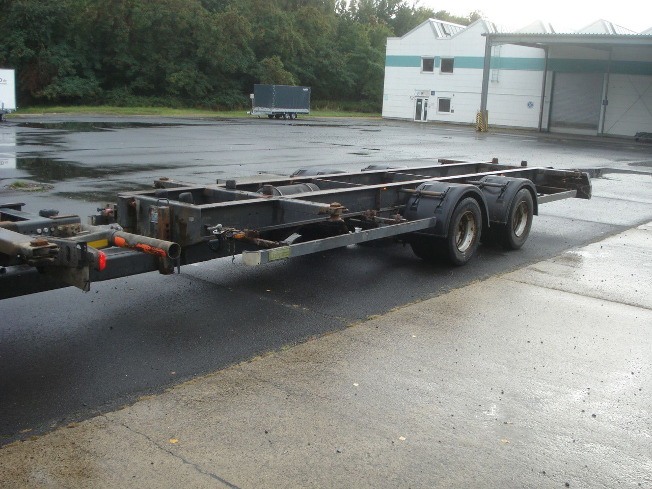 Krebs Jumbo Tandem für 7,82 WBs - Container/ Wechselfahrgestell Anhänger: das Bild 1 Krebs Jumbo Tandem für 7,82 WBs - Container/ Wechselfahrgestell Anhänger: das Bild 1