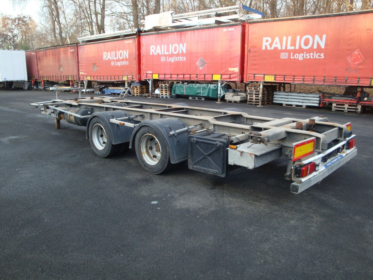 Obermaier W190 ZLU Jumbo Tandem BDF C 7820 7,82 verzinkt - Container/ Wechselfahrgestell Anhänger: das Bild 3 Obermaier W190 ZLU Jumbo Tandem BDF C 7820 7,82 verzinkt - Container/ Wechselfahrgestell Anhänger: das Bild 3