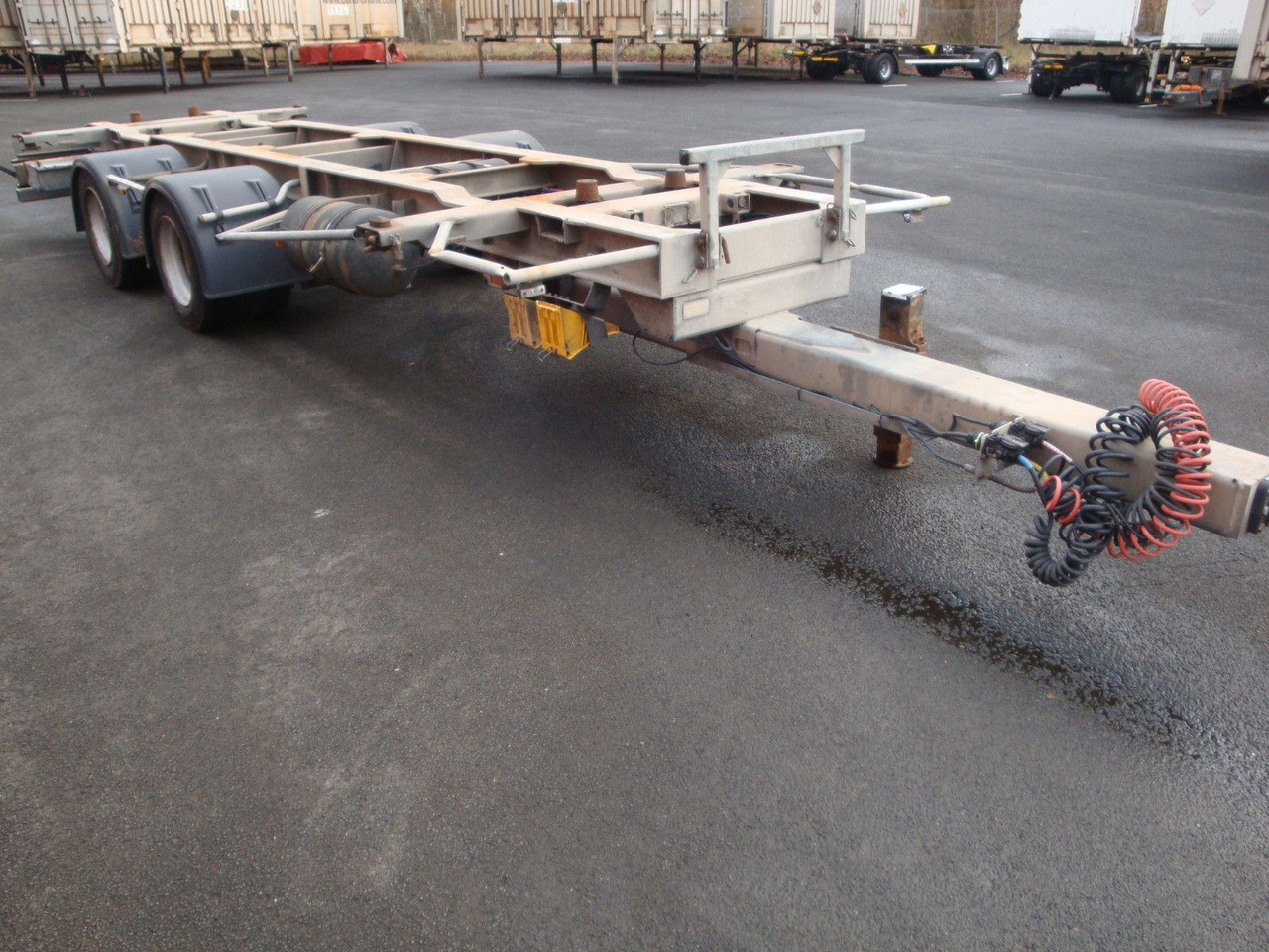 Obermaier W190 ZLU Jumbo Tandem BDF C 7820 7,82 verzinkt - Container/ Wechselfahrgestell Anhänger: das Bild 5 Obermaier W190 ZLU Jumbo Tandem BDF C 7820 7,82 verzinkt - Container/ Wechselfahrgestell Anhänger: das Bild 5