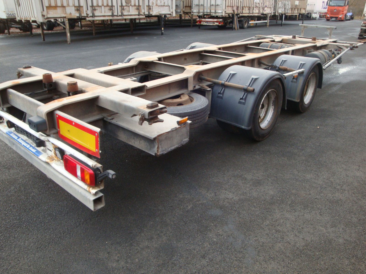 Obermaier W190 ZLU Jumbo Tandem BDF C 7820 7,82 verzinkt - Container/ Wechselfahrgestell Anhänger: das Bild 4 Obermaier W190 ZLU Jumbo Tandem BDF C 7820 7,82 verzinkt - Container/ Wechselfahrgestell Anhänger: das Bild 4