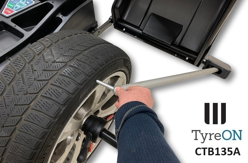 CTB135A wheel balancer - 5 ALU and 2 Steel programs - Auto input Distance + Diameter + Width - 230V - Werkstattgerät: das Bild 3 CTB135A wheel balancer - 5 ALU and 2 Steel programs - Auto input Distance + Diameter + Width - 230V - Werkstattgerät: das Bild 3