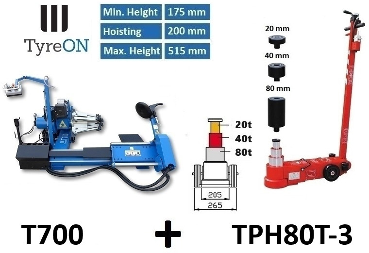 T700 + TPH80T-3 - Werkstattgerät: das Bild 1 T700 + TPH80T-3 - Werkstattgerät: das Bild 1