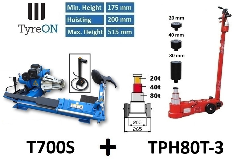 T700S + TPH80T-3 - Werkstattgerät: das Bild 1 T700S + TPH80T-3 - Werkstattgerät: das Bild 1