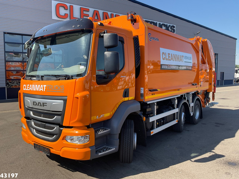 DAF FAG LF 260 Geesink 14m³ Split - Müllwagen: das Bild 1 DAF FAG LF 260 Geesink 14m³ Split - Müllwagen: das Bild 1
