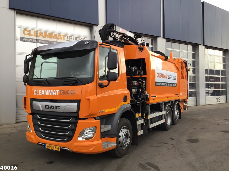 DAF FAN CF 340 Hiab 21 Tonmeter laadkraan - Müllwagen: das Bild 2 DAF FAN CF 340 Hiab 21 Tonmeter laadkraan - Müllwagen: das Bild 2