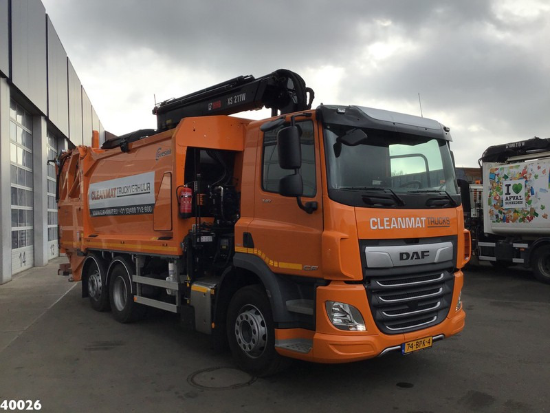 DAF FAN CF 340 Hiab 21 Tonmeter laadkraan - Müllwagen: das Bild 5 DAF FAN CF 340 Hiab 21 Tonmeter laadkraan - Müllwagen: das Bild 5