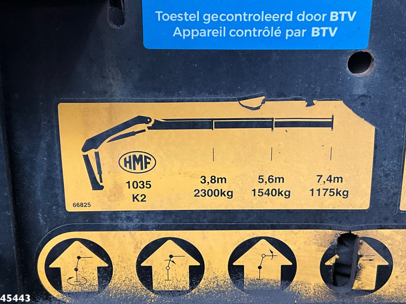 Kipper, Autokran Iveco ML190EL25 HMF 10 Tonmeter laadkraan Just 73.307 km!: das Bild 19