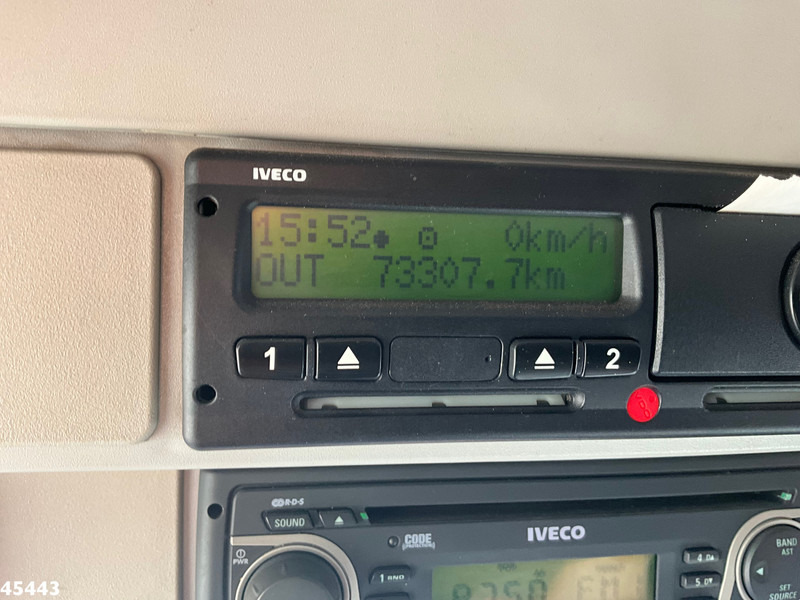 Kipper, Autokran Iveco ML190EL25 HMF 10 Tonmeter laadkraan Just 73.307 km!: das Bild 17