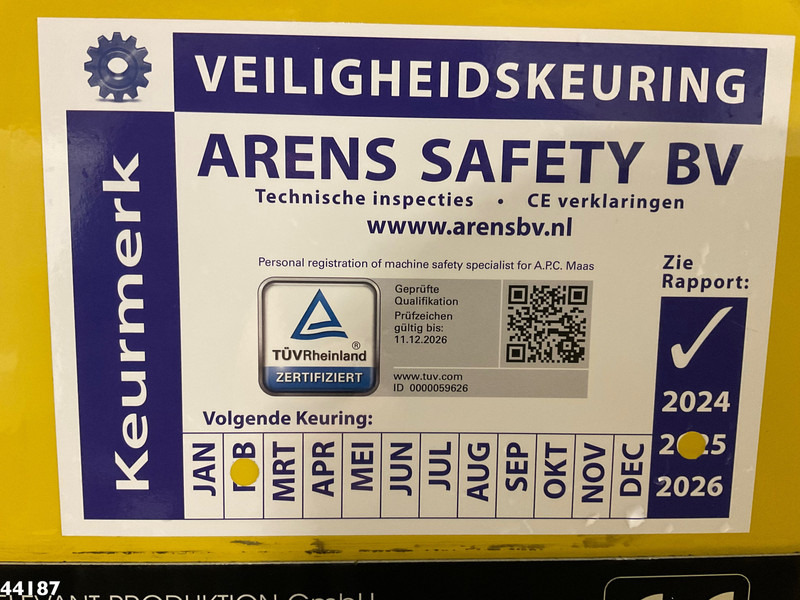 LKW Mercedes-Benz Atego 815 Wumag Elevant 17 meter hoogwerker Just 39.048 km!: das Bild 20 LKW Mercedes-Benz Atego 815 Wumag Elevant 17 meter hoogwerker Just 39.048 km!: das Bild 20