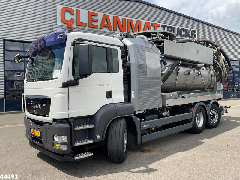 MAN TGS 28.440 FFG Flensburger 12,5m³ Saug/Spul combi Waterrecycling - Saug-/ Spülfahrzeug: das Bild 2 MAN TGS 28.440 FFG Flensburger 12,5m³ Saug/Spul combi Waterrecycling - Saug-/ Spülfahrzeug: das Bild 2