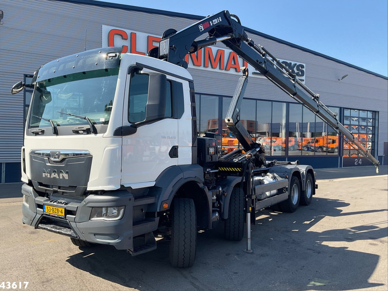 MAN TGS 32.470 8x4 Euro 6 Hiab 22 Tonmeter laadkraan Just 68.765 Km! - Abrollkipper: das Bild 1 MAN TGS 32.470 8x4 Euro 6 Hiab 22 Tonmeter laadkraan Just 68.765 Km! - Abrollkipper: das Bild 1