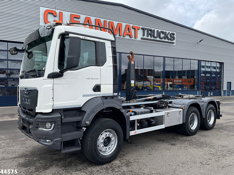 MAN TGS 33.470 6x4 Euro 6 Full Steel AJK 20 Ton haakarmsysteem - Abrollkipper: das Bild 2 MAN TGS 33.470 6x4 Euro 6 Full Steel AJK 20 Ton haakarmsysteem - Abrollkipper: das Bild 2