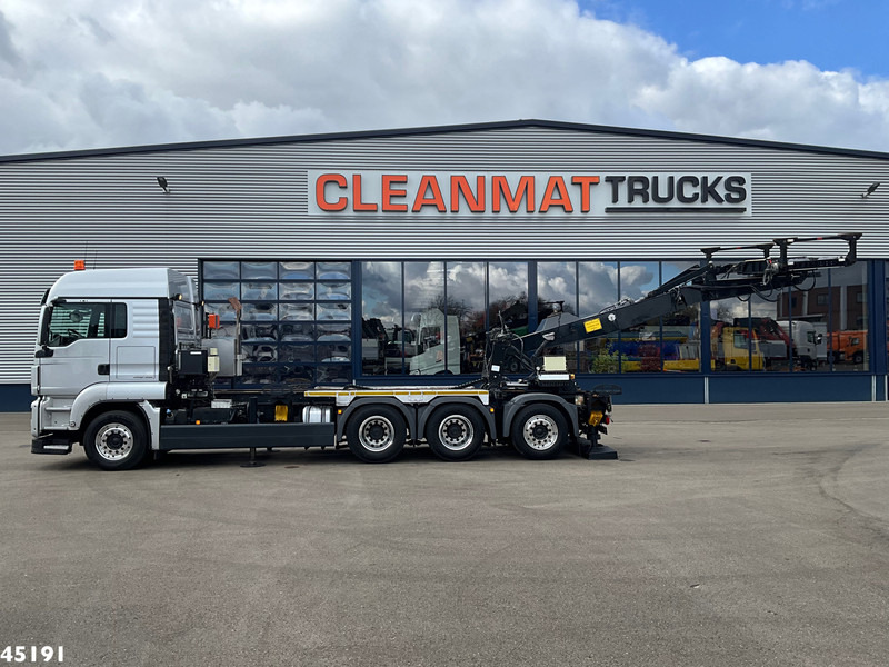 MAN TGS 35.480 Euro 6 8x4 Deuringer Garagetransporter - Containerwagen/ Wechselfahrgestell LKW: das Bild 1 MAN TGS 35.480 Euro 6 8x4 Deuringer Garagetransporter - Containerwagen/ Wechselfahrgestell LKW: das Bild 1