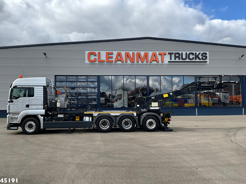 MAN TGS 35.480 Euro 6 8x4 Deuringer Garagetransporter - Containerwagen/ Wechselfahrgestell LKW: das Bild 2 MAN TGS 35.480 Euro 6 8x4 Deuringer Garagetransporter - Containerwagen/ Wechselfahrgestell LKW: das Bild 2