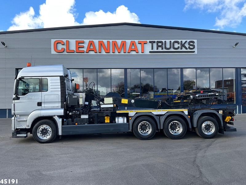 MAN TGS 35.480 Euro 6 8x4 Deuringer Garagetransporter - Containerwagen/ Wechselfahrgestell LKW: das Bild 4 MAN TGS 35.480 Euro 6 8x4 Deuringer Garagetransporter - Containerwagen/ Wechselfahrgestell LKW: das Bild 4