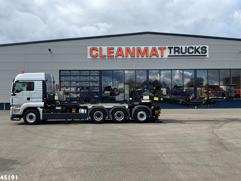 MAN TGS 35.480 Euro 6 8x4 Deuringer Garagetransporter - Containerwagen/ Wechselfahrgestell LKW: das Bild 3 MAN TGS 35.480 Euro 6 8x4 Deuringer Garagetransporter - Containerwagen/ Wechselfahrgestell LKW: das Bild 3
