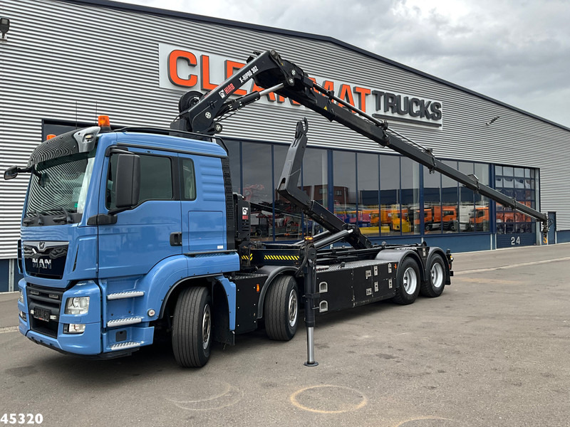 MAN TGS 35.500 8x4 Euro 6 Hiab 30 Tonmeter laadkraan Just 164.946 km! - Abrollkipper, Autokran: das Bild 1 MAN TGS 35.500 8x4 Euro 6 Hiab 30 Tonmeter laadkraan Just 164.946 km! - Abrollkipper, Autokran: das Bild 1