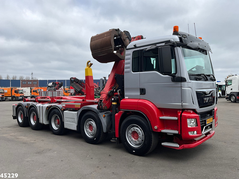 MAN TGS 41.440 10x4 Euro 6 Palfinger 17 Tonmeter Z-kraan - Abrollkipper, Autokran: das Bild 5 MAN TGS 41.440 10x4 Euro 6 Palfinger 17 Tonmeter Z-kraan - Abrollkipper, Autokran: das Bild 5