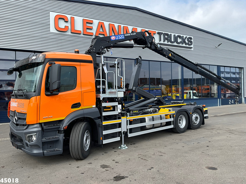 Mercedes-Benz Actros 2543 HMF 23 Tonmeter laadkraan - Abrollkipper, Autokran: das Bild 1 Mercedes-Benz Actros 2543 HMF 23 Tonmeter laadkraan - Abrollkipper, Autokran: das Bild 1