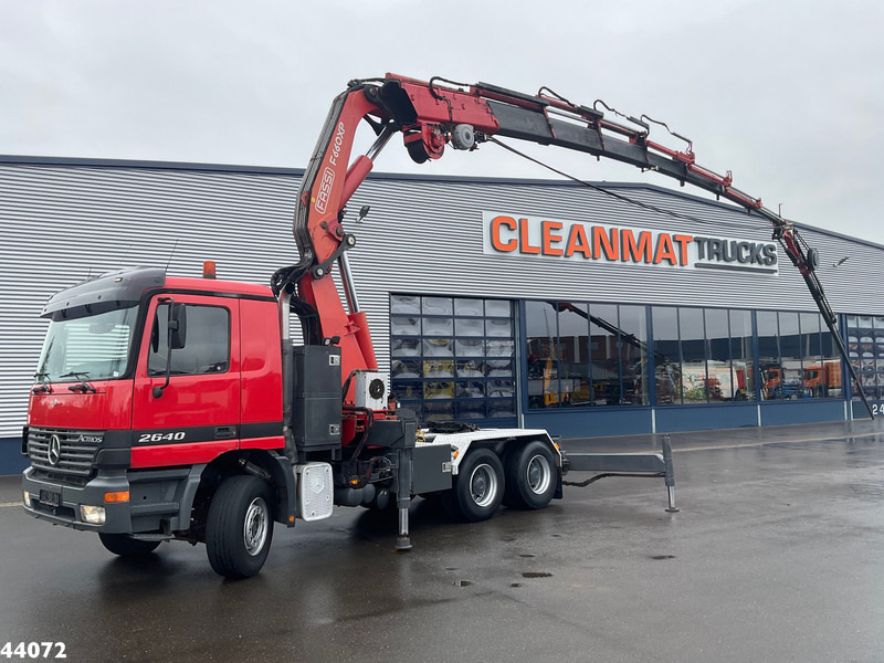 Mercedes-Benz Actros 2640 6x4 Fassi 60 Tonmeter laadkraan + Fly-jib - Autokran: das Bild 1 Mercedes-Benz Actros 2640 6x4 Fassi 60 Tonmeter laadkraan + Fly-jib - Autokran: das Bild 1