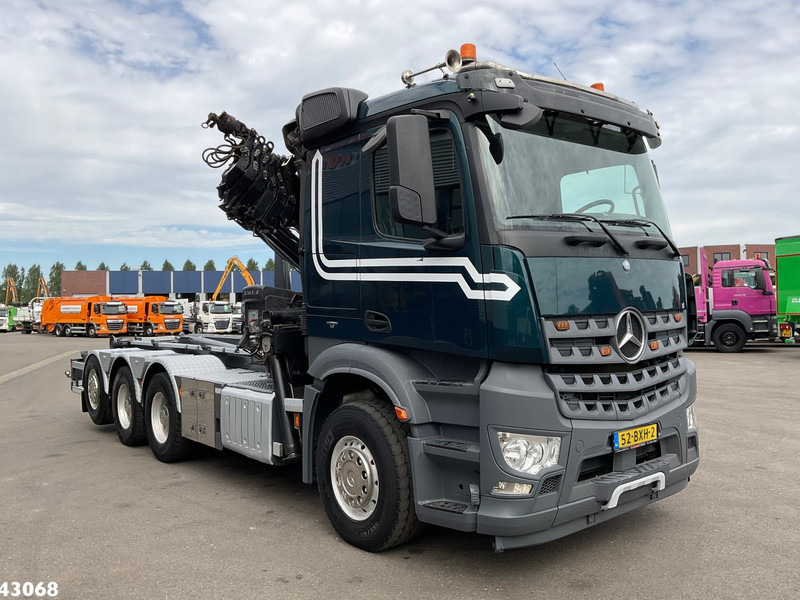 Mercedes-Benz Arocs 3251 8x4 Euro 6 Hiab 28 Tonmeter laadkraan - Abrollkipper, Autokran: das Bild 3 Mercedes-Benz Arocs 3251 8x4 Euro 6 Hiab 28 Tonmeter laadkraan - Abrollkipper, Autokran: das Bild 3