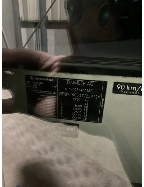 Müllwagen Mercedes-Benz Econic 2630 Euro 6 Norba MF 300 18m³ 2 compartimenten: das Bild 19