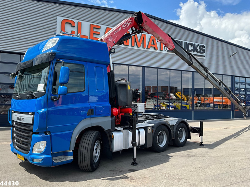 DAF FAT 85.510 6x4 Euro 6 Retarder Fassi 36 Tonmeter laadkraan - Sattelzugmaschine: das Bild 1 DAF FAT 85.510 6x4 Euro 6 Retarder Fassi 36 Tonmeter laadkraan - Sattelzugmaschine: das Bild 1