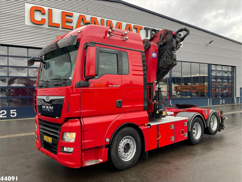 MAN TGX 28.510 HMF 50 Tonmeter laadkraan + Fly-Jib - Sattelzugmaschine: das Bild 2 MAN TGX 28.510 HMF 50 Tonmeter laadkraan + Fly-Jib - Sattelzugmaschine: das Bild 2