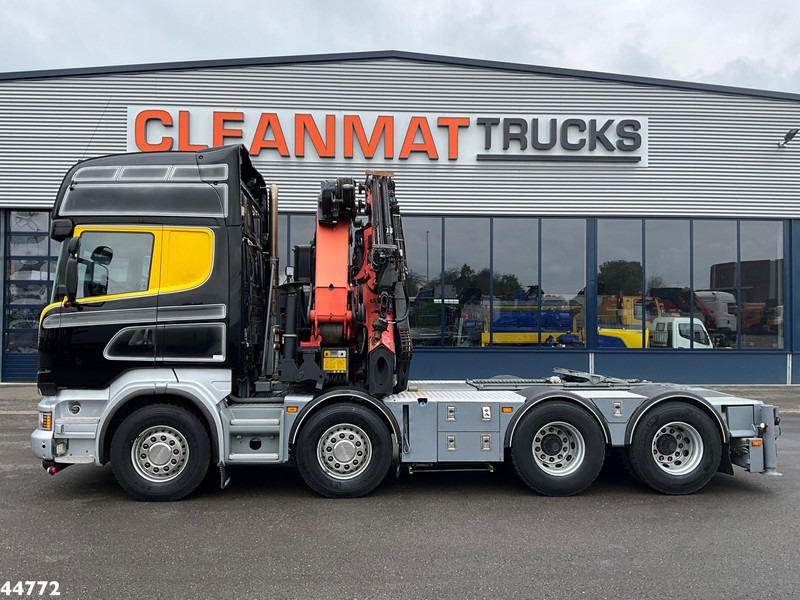 Scania R500 8x4 V8 Retarder Palfinger 53 Tonmeter laadkraan + Fly-Jib - Sattelzugmaschine: das Bild 3 Scania R500 8x4 V8 Retarder Palfinger 53 Tonmeter laadkraan + Fly-Jib - Sattelzugmaschine: das Bild 3