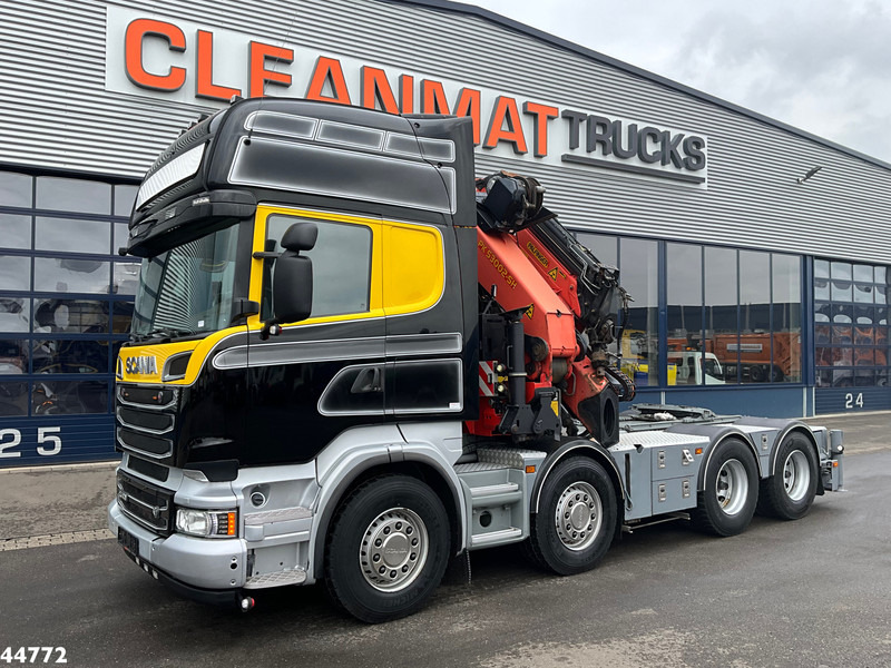 Scania R500 8x4 V8 Retarder Palfinger 53 Tonmeter laadkraan + Fly-Jib - Sattelzugmaschine: das Bild 2 Scania R500 8x4 V8 Retarder Palfinger 53 Tonmeter laadkraan + Fly-Jib - Sattelzugmaschine: das Bild 2