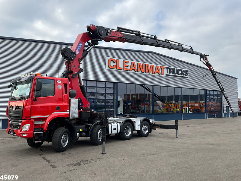 Tatra T 158 8x6 Euro 6 HMF 85 Tonmeter laadkraan + Fly-Jib Just 147.844 km! - Sattelzugmaschine: das Bild 1 Tatra T 158 8x6 Euro 6 HMF 85 Tonmeter laadkraan + Fly-Jib Just 147.844 km! - Sattelzugmaschine: das Bild 1