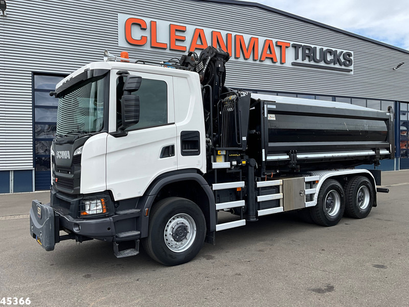 Scania G 410 6x6 Euro 6 Palfinger 17 Tonmeter Z-kraan - Kipper, Autokran: das Bild 3 Scania G 410 6x6 Euro 6 Palfinger 17 Tonmeter Z-kraan - Kipper, Autokran: das Bild 3