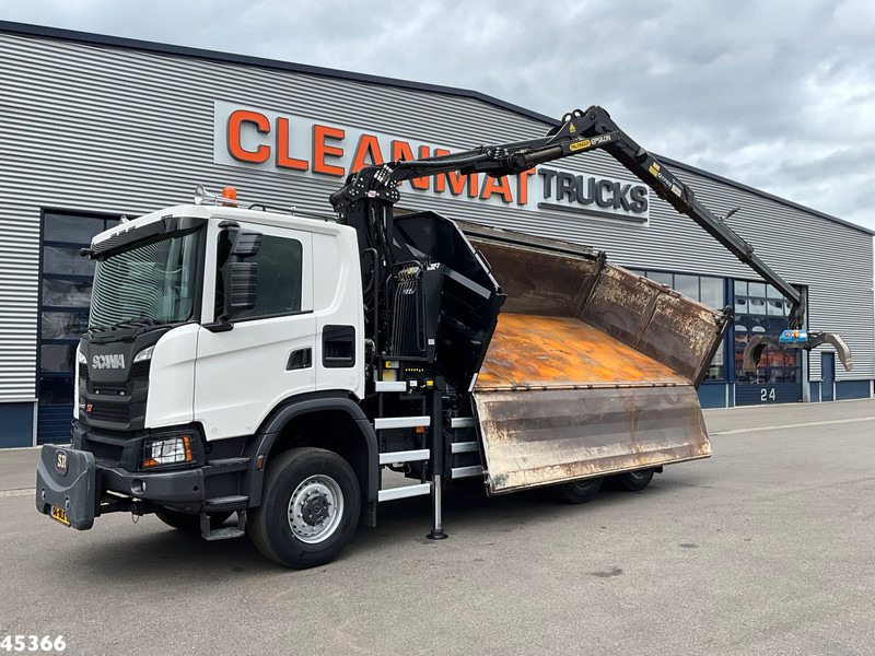 Scania G 410 6x6 Euro 6 Palfinger 17 Tonmeter Z-kraan - Kipper, Autokran: das Bild 2 Scania G 410 6x6 Euro 6 Palfinger 17 Tonmeter Z-kraan - Kipper, Autokran: das Bild 2