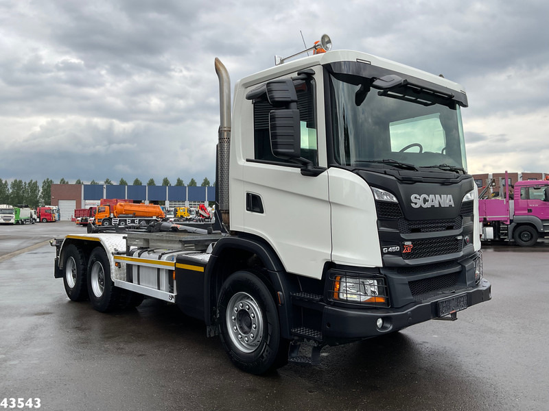 Scania G 450 6x4 AJK 20 Ton haakarmsysteem - Abrollkipper: das Bild 3 Scania G 450 6x4 AJK 20 Ton haakarmsysteem - Abrollkipper: das Bild 3