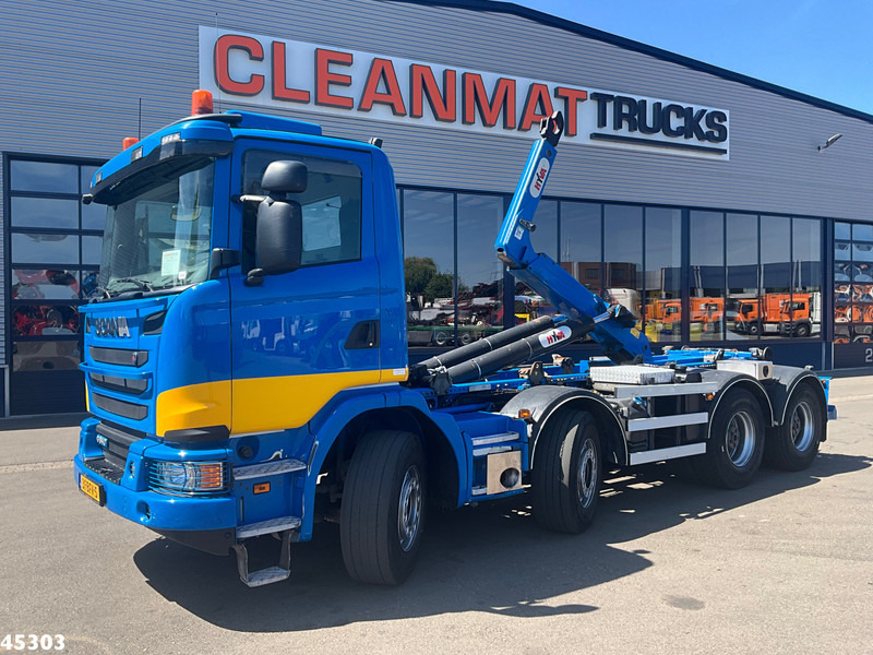 Scania G490 8x4 Euro 6 Hyva 30 Ton haakarmsysteem - Abrollkipper: das Bild 1 Scania G490 8x4 Euro 6 Hyva 30 Ton haakarmsysteem - Abrollkipper: das Bild 1