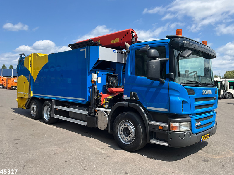 Scania P 280 Geesink / VSA Palfinger 23 Tonmeter laadkraan - Müllwagen: das Bild 3 Scania P 280 Geesink / VSA Palfinger 23 Tonmeter laadkraan - Müllwagen: das Bild 3