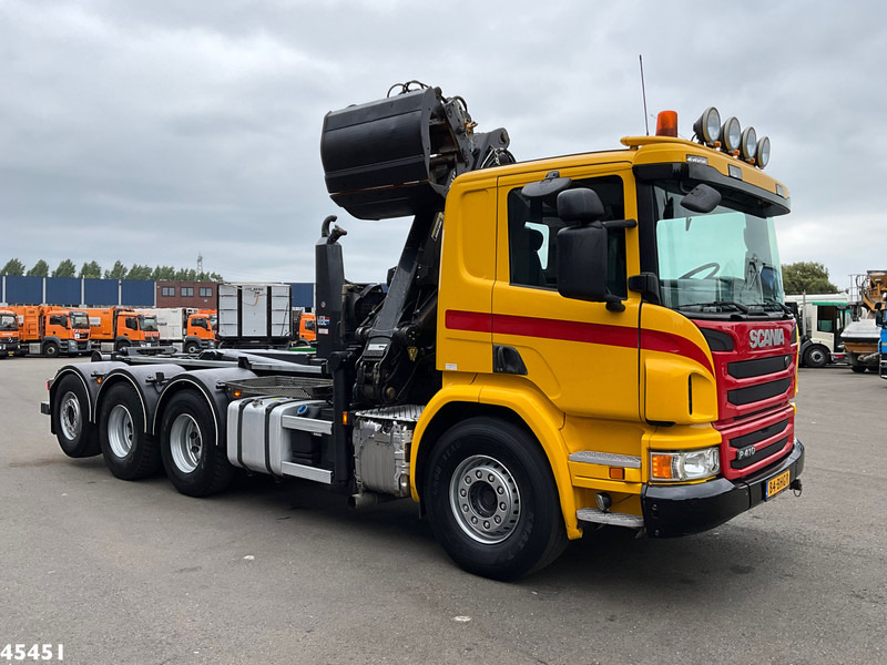 Scania P 410 8x4 Euro 6 Palfinger 14 Tonmeter Z-kraan - Abrollkipper, Autokran: das Bild 3 Scania P 410 8x4 Euro 6 Palfinger 14 Tonmeter Z-kraan - Abrollkipper, Autokran: das Bild 3