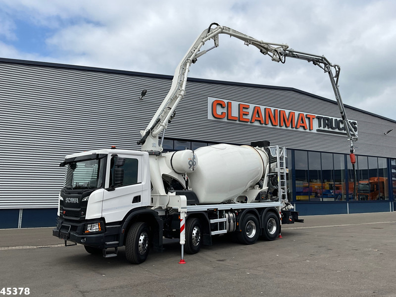 Scania P 450 XT 8x4 Euro 6 Retarder CIFA 7m³ Mixer + Pumi Pump 25 m³ NEW AND UNUSED! - Fahrmischer: das Bild 1 Scania P 450 XT 8x4 Euro 6 Retarder CIFA 7m³ Mixer + Pumi Pump 25 m³ NEW AND UNUSED! - Fahrmischer: das Bild 1