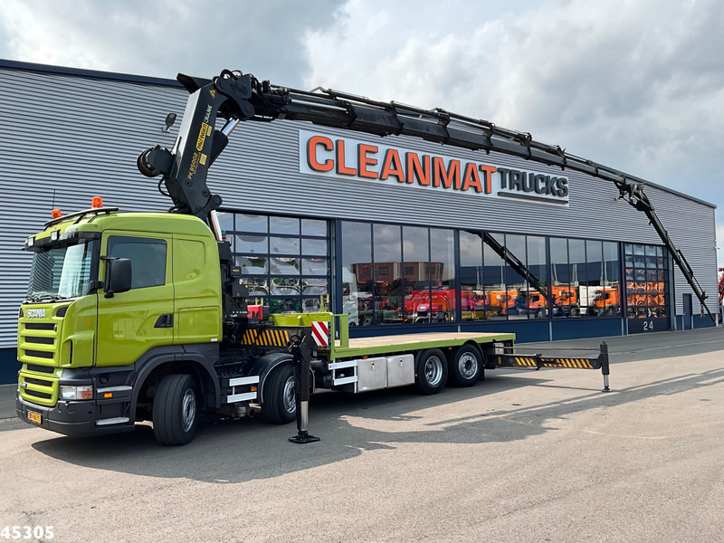Scania R 420 8x2 manual Palfinger 85 Tonmeter laadkraan + Fly-Jib - Autokran: das Bild 1 Scania R 420 8x2 manual Palfinger 85 Tonmeter laadkraan + Fly-Jib - Autokran: das Bild 1