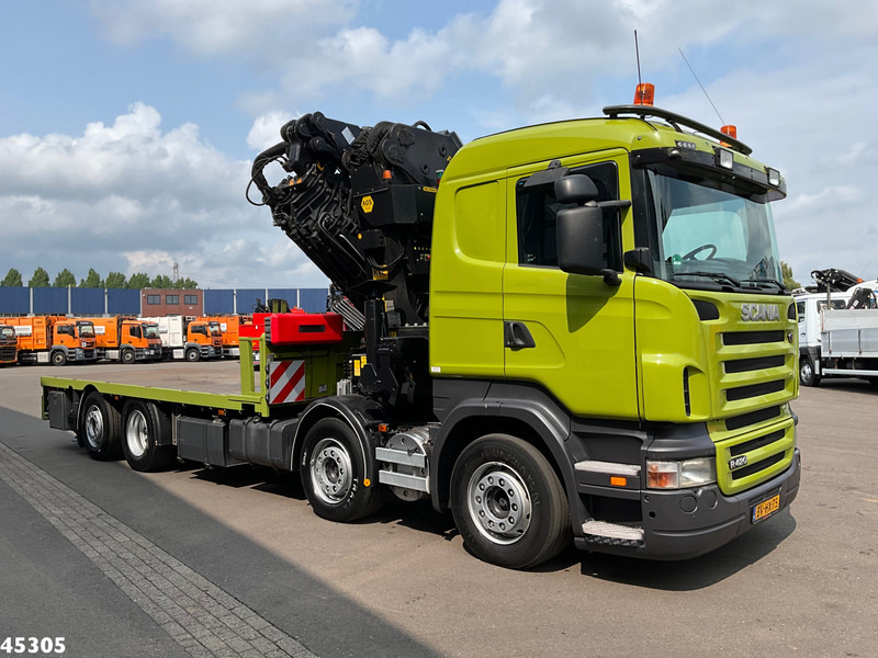 Scania R 420 8x2 manual Palfinger 85 Tonmeter laadkraan + Fly-Jib - Autokran: das Bild 4 Scania R 420 8x2 manual Palfinger 85 Tonmeter laadkraan + Fly-Jib - Autokran: das Bild 4