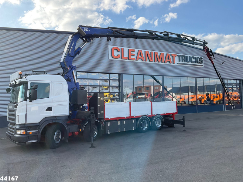 Scania R 480 Amco Veba 95 Tonmeter laadkraan + Fly-Jib - Autokran: das Bild 1 Scania R 480 Amco Veba 95 Tonmeter laadkraan + Fly-Jib - Autokran: das Bild 1