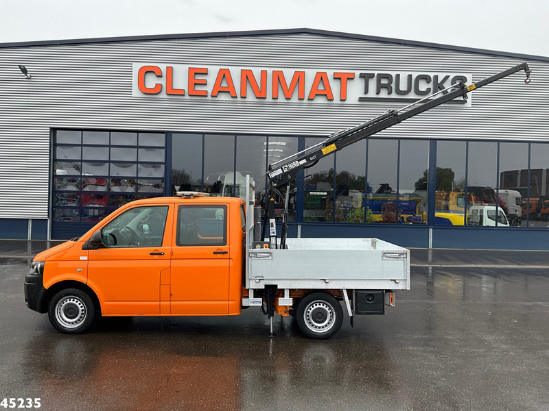 Volkswagen Transporter 2.0 TDI DC Hiab 1,3 Tonmeter laadkraan Just 194.250 km! - Autokran: das Bild 1 Volkswagen Transporter 2.0 TDI DC Hiab 1,3 Tonmeter laadkraan Just 194.250 km! - Autokran: das Bild 1